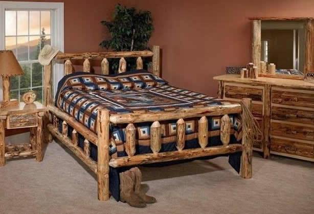 Log Furniture Style Bedroom